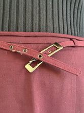 Load image into Gallery viewer, Burgundy Long Skirt
