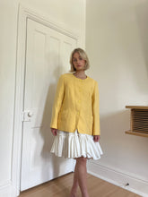 Load image into Gallery viewer, Yellow Wool Blazer