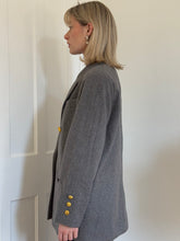 Load image into Gallery viewer, Grey Wool Blazer