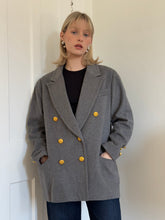 Load image into Gallery viewer, Grey Wool Blazer
