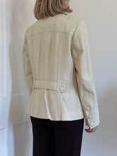 Load image into Gallery viewer, Off White Danier Leather Jacket