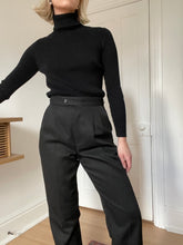 Load image into Gallery viewer, Grey Pleated Dress Pants