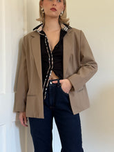 Load image into Gallery viewer, Beige Wool Blazer