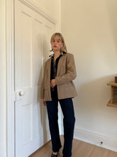 Load image into Gallery viewer, Beige Wool Blazer