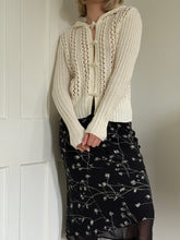 Load image into Gallery viewer, White Loose Knit Sweater