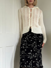 Load image into Gallery viewer, Floral Silk Midi Skirt