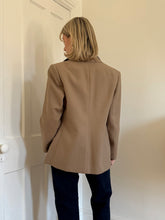 Load image into Gallery viewer, Beige Wool Blazer