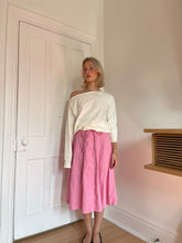Load image into Gallery viewer, Bubble Gum Midi Skirt