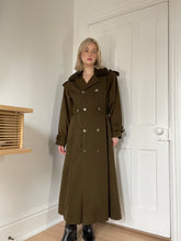 Load image into Gallery viewer, Olive Green Wool Coat