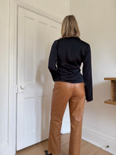 Load image into Gallery viewer, Caramel Leather Pants