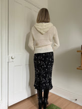 Load image into Gallery viewer, Floral Silk Midi Skirt