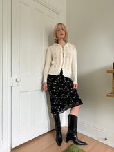 Load image into Gallery viewer, Floral Silk Midi Skirt