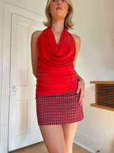 Load image into Gallery viewer, Orange Cowlneck Tank