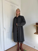 Load image into Gallery viewer, Grey Wool Coat