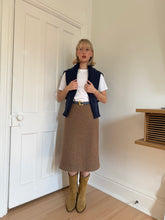 Load image into Gallery viewer, Colourful Houndstooth Skirt