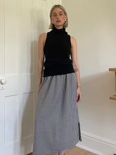 Load image into Gallery viewer, Gingham Maxi Skirt