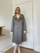 Load image into Gallery viewer, Grey Wool Coat