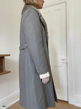 Load image into Gallery viewer, Grey Wool Coat