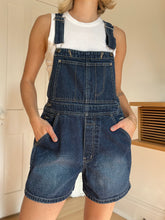 Load image into Gallery viewer, Short Denim Overalls