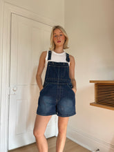 Load image into Gallery viewer, Short Denim Overalls
