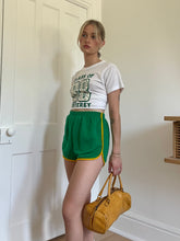 Load image into Gallery viewer, Green and Yellow Sport Shorts