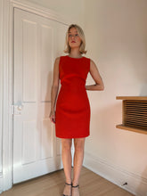 Load image into Gallery viewer, Orange Shift Dress