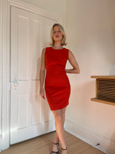 Load image into Gallery viewer, Orange Shift Dress