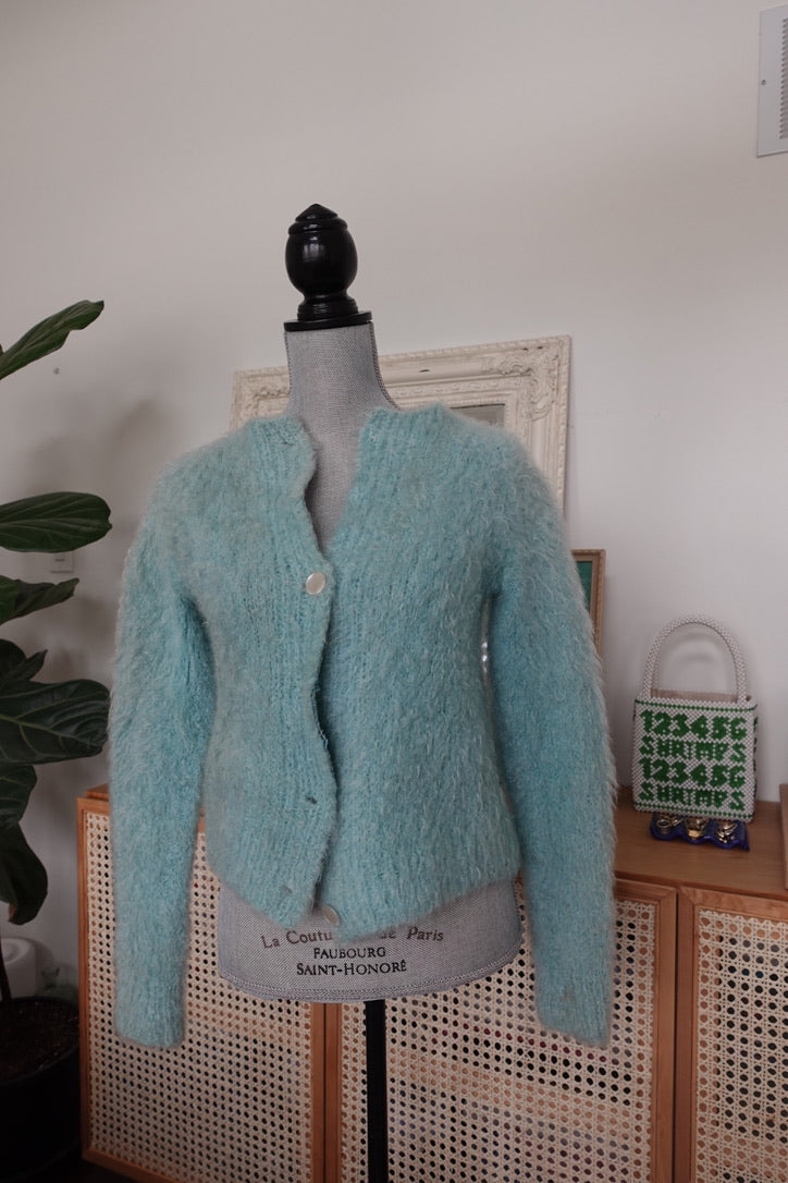 Handmade Fuzzy Cardigan