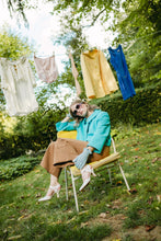 Load image into Gallery viewer, Teal Cropped Blazer
