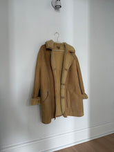 Load image into Gallery viewer, Sheep Skin Button Up Coat
