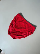 Load image into Gallery viewer, Red High Waisted Bikini Bottoms
