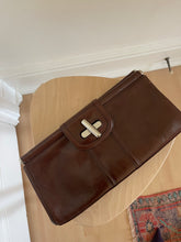 Load image into Gallery viewer, Brown Leather Clutch
