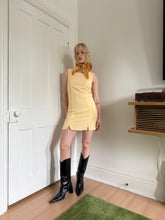 Load image into Gallery viewer, Butter Yellow Shift Dress

