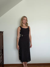 Load image into Gallery viewer, Black and White Polka Dot Dress
