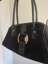 Load image into Gallery viewer, Black Nylon Shoulder Bag
