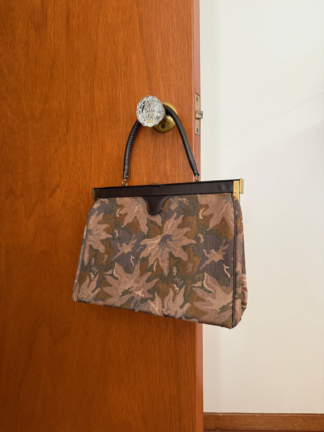 Structured Floral Bag