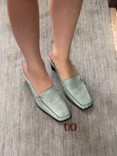 Load image into Gallery viewer, Baby Blue Mules
