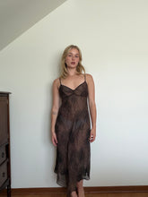 Load image into Gallery viewer, Sheer Printed Slip Dress
