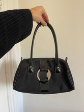 Load image into Gallery viewer, Black Nylon Shoulder Bag
