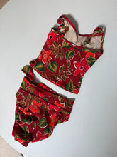 Load image into Gallery viewer, Red Floral Tankini
