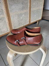 Load image into Gallery viewer, Brown Buckle Loafers
