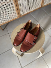 Load image into Gallery viewer, Brown Buckle Loafers
