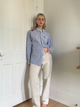 Load image into Gallery viewer, Bleu Striped Button Up
