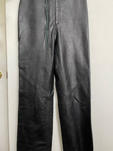 Load image into Gallery viewer, Leather Pants with Tassel Belt
