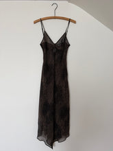 Load image into Gallery viewer, Sheer Printed Slip Dress
