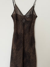 Load image into Gallery viewer, Sheer Printed Slip Dress
