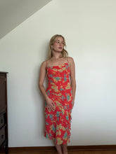 Load image into Gallery viewer, Orange Floral Gown
