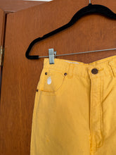 Load image into Gallery viewer, Yellow Cropped Pants
