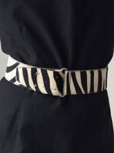 Load image into Gallery viewer, Zebra Calf Hair Belt
