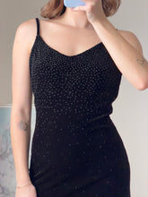 Load image into Gallery viewer, Velour Beaded Dress
